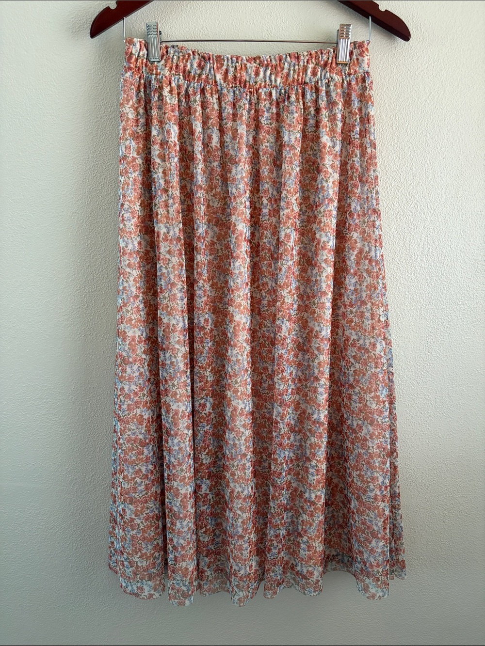 Originality floral midi skirt | size medium